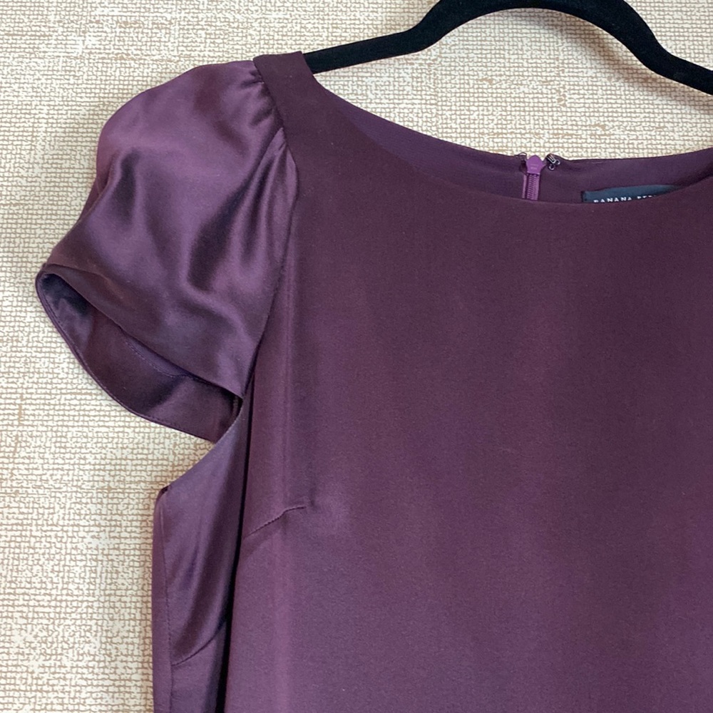 Banana republic full silk cocktail dress